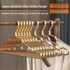 Stainless Steel Space-Saving Non-Slip Clothes Hanger & Rack