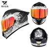 DOT 3C Certified Full Face Motorcycle Helmet Men Women All Season Riding Safety Gear With Removable Visor