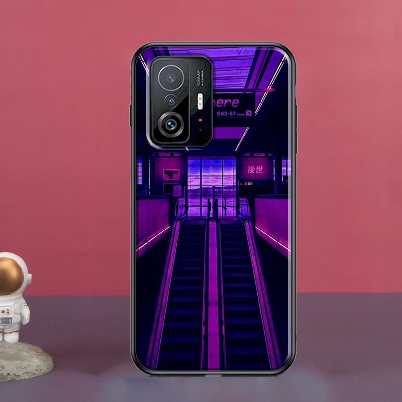 Фиолетовый эстетический чехол для POCO X5 X3 F5 Pro X4 F4 GT M5s C40 F3 для Xiaomi 13 Lite 12 11T 12T Pro 12X