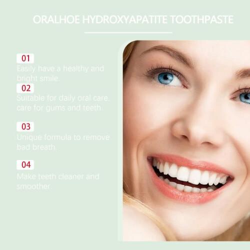 ORALHOE Mint Whitening Toothpaste Gentle Clean Plaque Removal Fresh Breath Minty Cool 100g