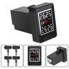 Wireless for Toyota Save Fuel Tire Pressure Monitor System 4Pcs External Internal Sensor Car TPMS Temperature Real-time Monitoring Waterproof