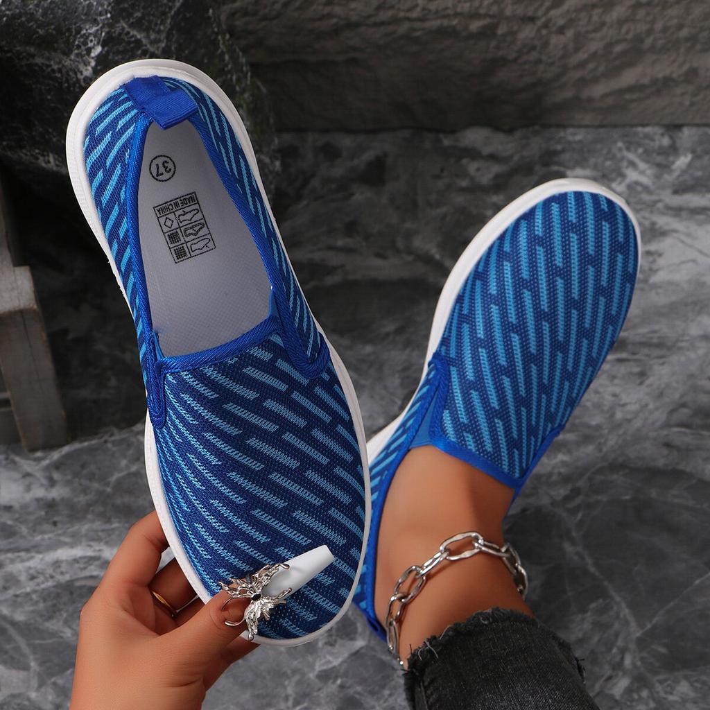 Мода 2024 Лето Легкая Женская Повседневная Обувь Сетчатые Дышащие Кроссовки Для Ходьбы И Бега Женские Комфортные Мягкие Туфли На Плоской Подошве Женские Лоферы