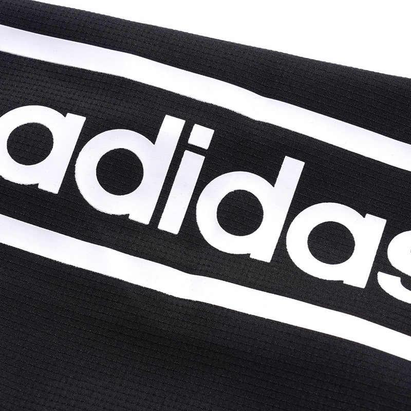 Adidas Классическая полосатая куртка с капюшоном и молнией в стиле колор-блок, женская куртка черного цвета EH6485