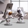 Подставка для телефона, подставка для ручек и коробка для салфеток в виде астронавта для гостиной, смоляные украшения.