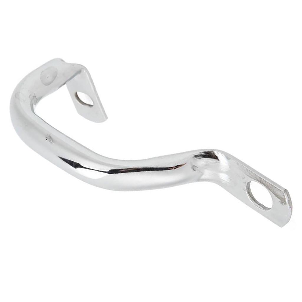 CG125 Motorcycle Rear Grab Bar, Comfortable Grip Reinforced Side Handrail Metal Seat Hand for