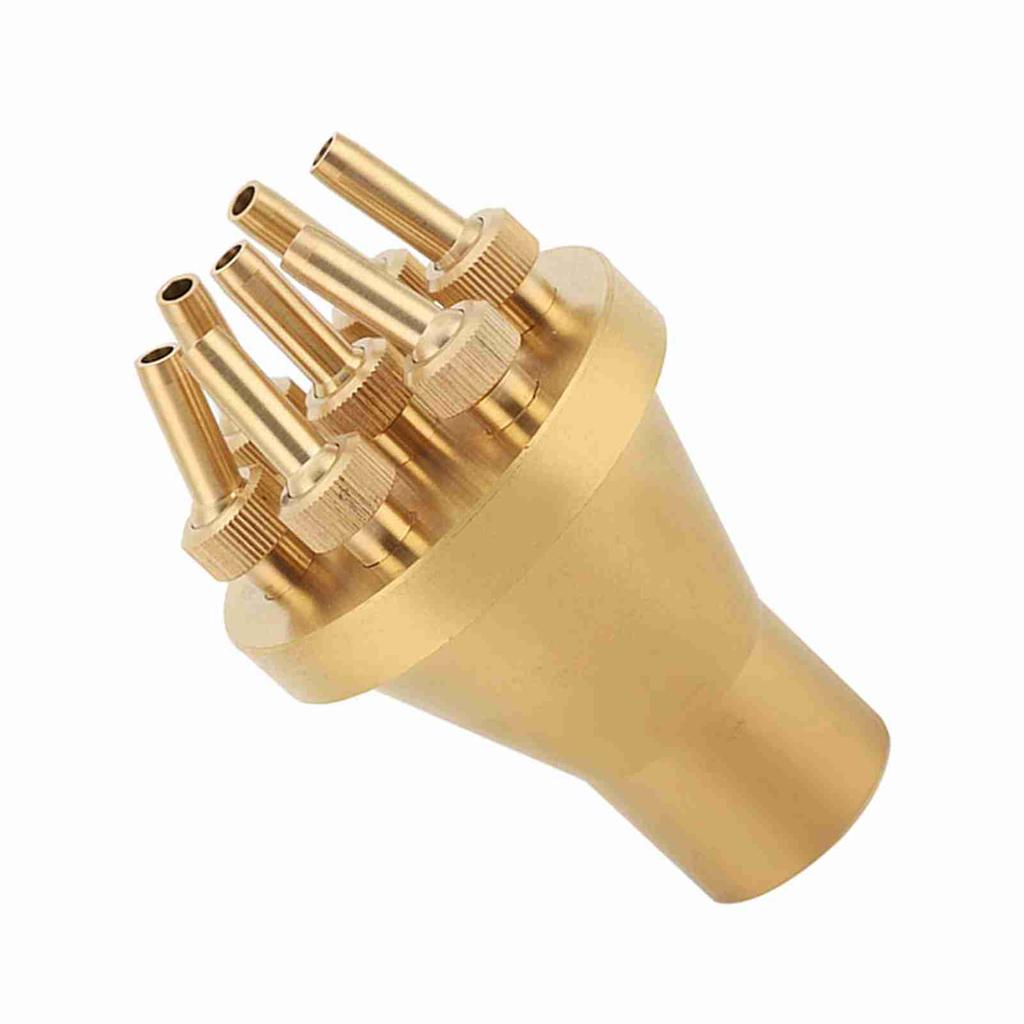 FNPT 1 дюйм DN25 2-уровневая центральная прямая насадка для фонтана, распылитель для садового пруда