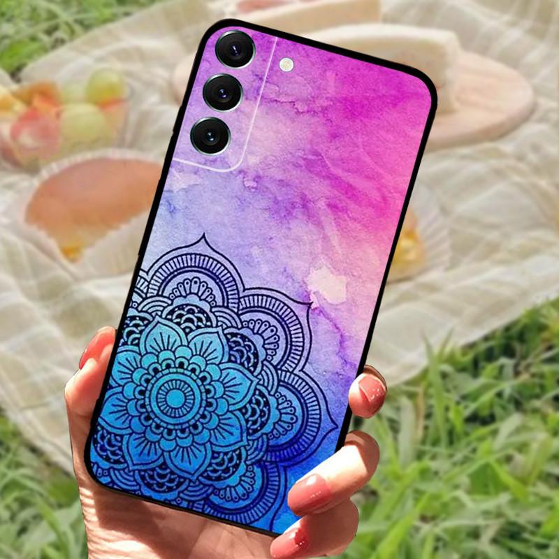 Чехол для Samsung Galaxy S22 Ultra Чехол S22 Plus Полностью Защитный Силиконовый Мультяшный Расписной Fundas Чехол для Samsung S 22 Fundas