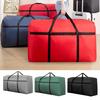 Storage Bag Large Capacity Quilt Clothes Storage Pouch Water-proof Strong Handle Moving Bag for Home