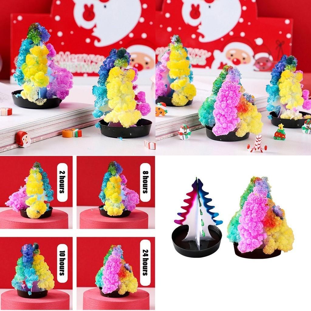 Diy Flowering Christmas Tree Magical Paper Tree With Growing Crystals Great Gift For Kids
