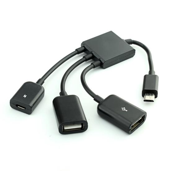 Практичный преобразователь концентратора OTG, совместимый с портативной передачей данных, широко