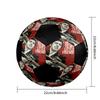Scarface Indoor Soccer Ball Colorful Machine Stitched PVC Size 5 Team Training Competition Ready Durable High-Bounce Cool Sports Gift