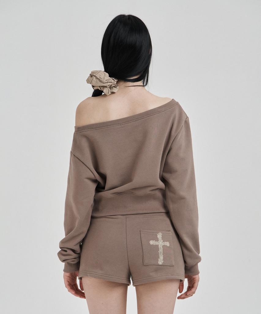 ILLIO Mocha Angel Sweat Shorts