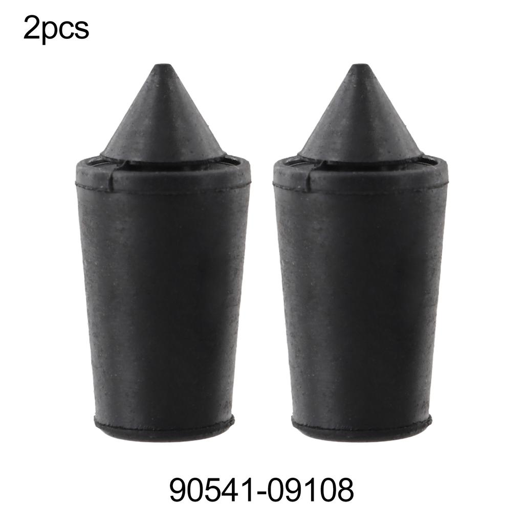2 шт. резиновая подушка для упора задней двери 90541-09108 для Toyota для Rav4 08-12, подушка для упора задней двери, амортизатор, автомобильные аксессуары