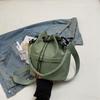 Новая модная сумка-ведро для женщин, универсальная нейлоновая сумка через плечо, модная сумка через плечо в корейском стиле для женщин