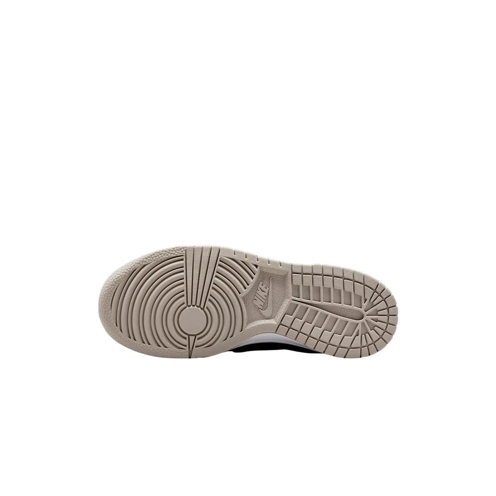 Nike Dunk Low Kids Lifestyle Shoes Preppy Gray White Black Teenagers HV6363-009