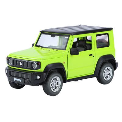 1/24 SUZUKI Jimny литая модель автомобиля из металла внедорожники модель автомобиля звуковая и световая имитация коллекция детских игрушек подарок