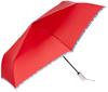 Зонт женский, автоматический, с тремя спицами, с простым кантом, Япония [Howe], цветной, 54 см, 10002915, женский, красный, (-)