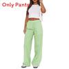 With Polyester Fabric And High Waist For Casual Streetwear