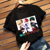 My Hero Academia Anime Manga T Shirt New Shoto Todoroki Bakugou Katsuki Deku Nice Loose T-Shirt Men Tee Shirt