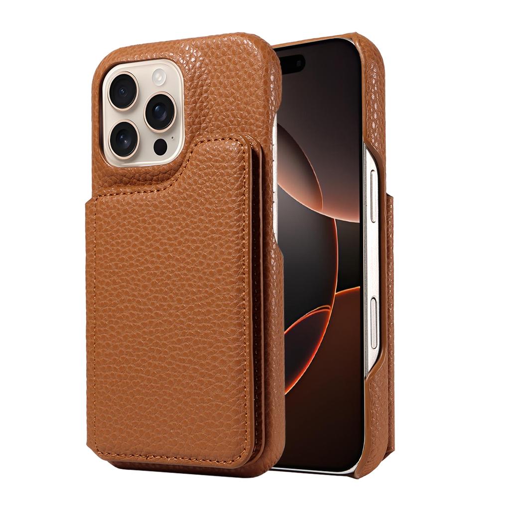 Модный противоударный противоугонный чехол из искусственной кожи для iPhone16 15 14 13 12 11 7 8 серии, слот для нескольких карт, функция кронштейна