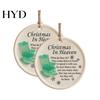 Holiday Decoration Christmas in Heaven Ornament Empty Chair Tree Eye-catching Decor Memorial Gifts for Grieving The Loss of Loved Ones Must-have