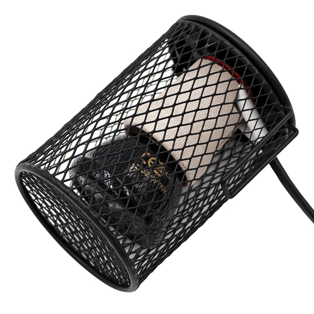 E27 Pet Heating Lamp for Turtle Snake lizard Infrared Ceramic Emitter Heat Light 50W/75W/100W Reptile Lamp Reptile Light EU Plug
