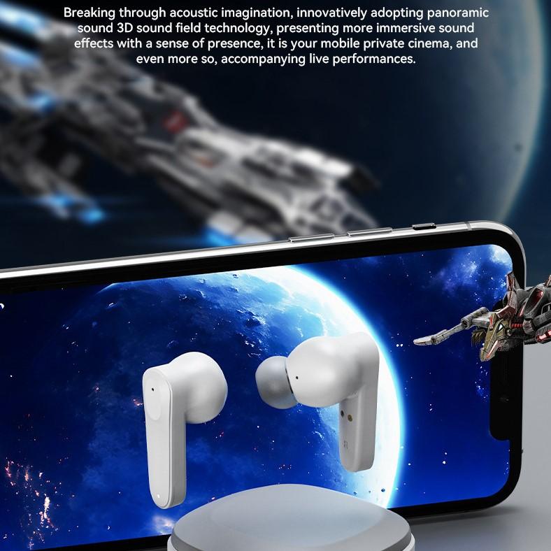 A98 High-definition Stereo Bluetooth Earphones TWS physical noise rectiondu Wireless headphones LED power display touch control IP5X Waterproof