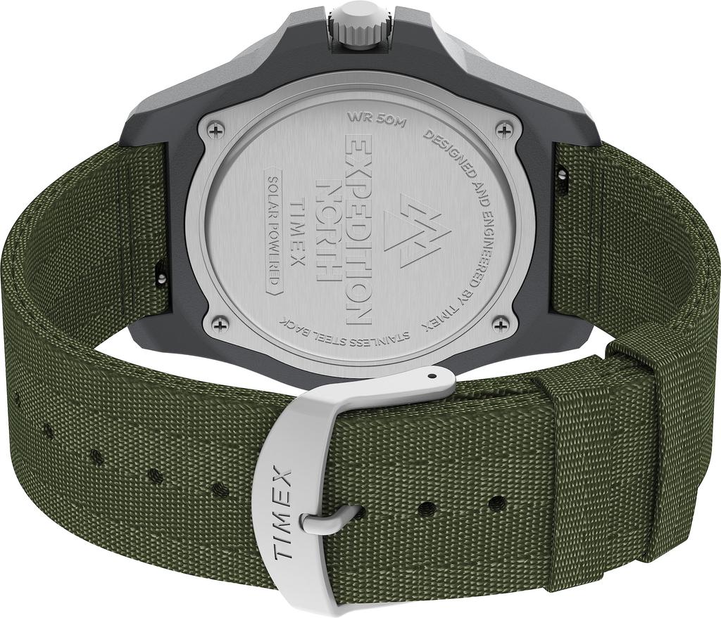 Часы Expedition Ocean Expedition Ocean Green Dial Ocean Пластик Минеральное стекло Solar 5 ATM Водонепроницаемость 44MM Часы TW2V40400 Зеленый [TIMEX]