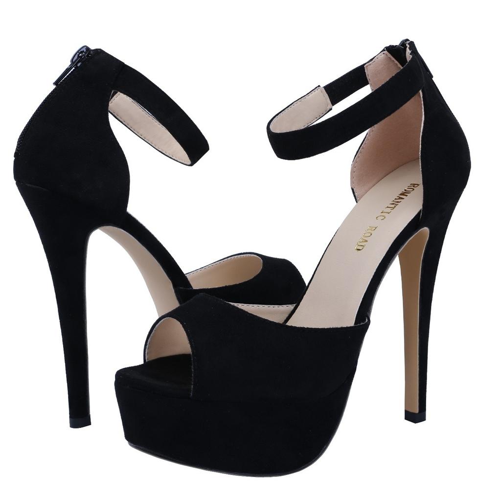 Женские босоножки на платформе 2025 года, летние сексуальные туфли для стриптиза на высоком каблуке 14 см, туфли на шпильке с ремешком на щиколотке, гладиаторские туфли для свадебной вечеринки