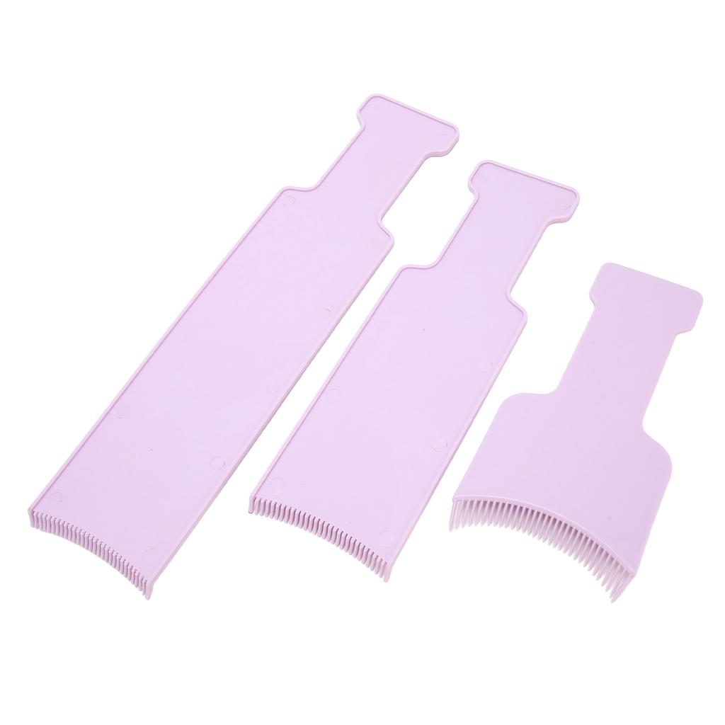 3 шт. Доска для мелирования, парикмахерская, краска для волос, набор лопаток для разделения, парикмахерский инструмент для