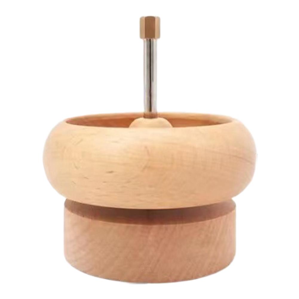 Экономящий усилия деревянный спиннер для бусин для изготовления браслетов, деревянный держатель для бусин, чаша для быстрого нанизывания бусин, набор, лучший подарок для изготовления ювелирных изделий