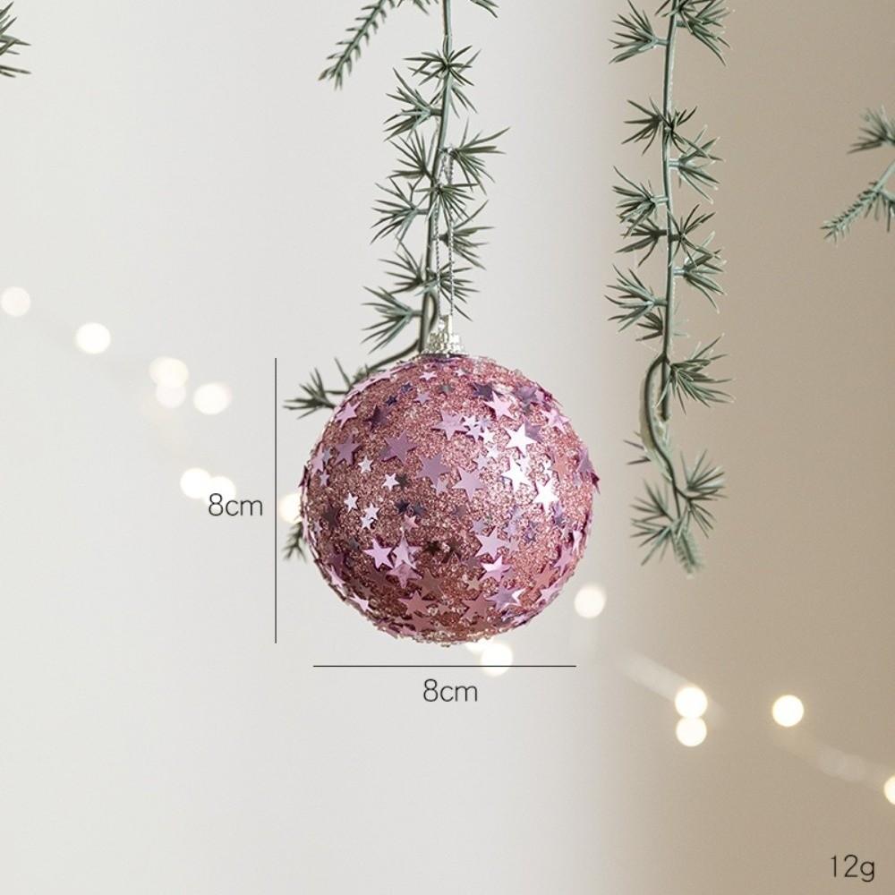 Shatterproof Xmas Tree Hangings Pendant Foam Ball Gift Christmas Ball Christmas Tree Ornaments