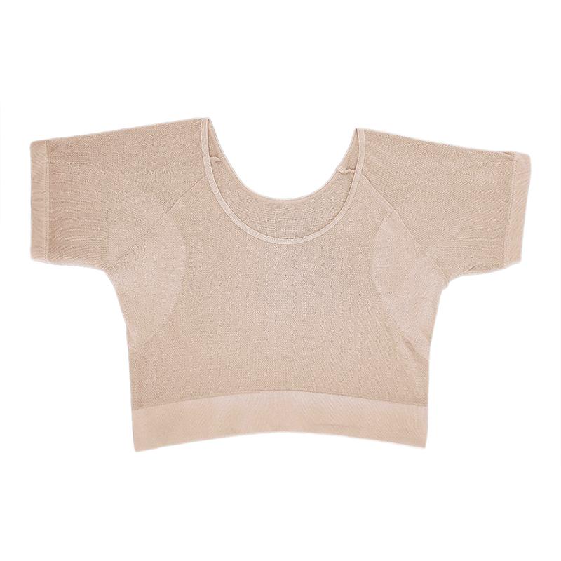 Дышащая одежда, впитывающая пот, ультратонкая сетчатая быстросохнущая майка-топ с обхватом груди, защита от пота, подмышечные прокладки от пота, футболка женская