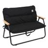 Dod Good Luck Sofa складное кресло, которое можно использовать как полку в автомобиле из алюминия 2-местное [Изготовлено из сплава] CS2-500-BK