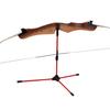 Archery Recurve Bow Stand Adjustable Bow Stand Rack Holder Fiberglass Bow Rack Archery Sports Gear for Longbow Takedown Bow