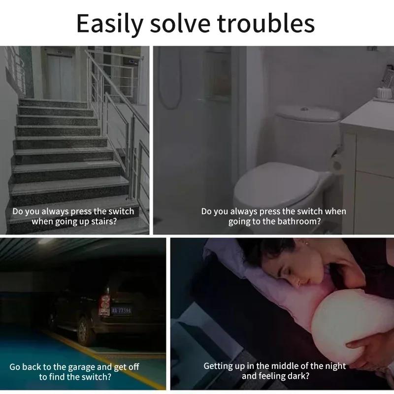 Светодиодная лампа с датчиком звука, управление голосом и светом, лампа E27, AC220V, энергосберегающая, для парковки, спальни, лестницы, сада, гаражного освещения