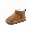 New Winter Velvet and Thick Cotton Boots for Boys and Girls Fashionable and Comfortable Soft-soled Non-slip Short Boots