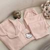 Hello Kitty Women's Velvet Pajamas - Coral Fleece, Thick, Long-Sleeved, for Autumn/Winter Homewear.