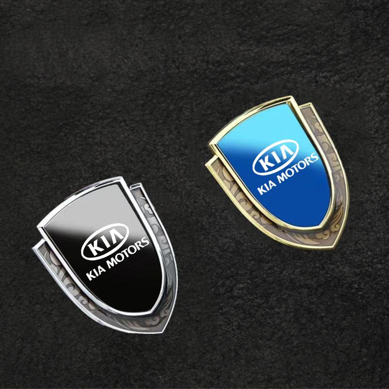 2026 Горячая Наклейка на Автомобиль 3D Металлическая Наклейка-Значок на Крыло Автомобиля Логотип Наклейка для KIA sportage ceed sorento cerato optima picanto rio soul k