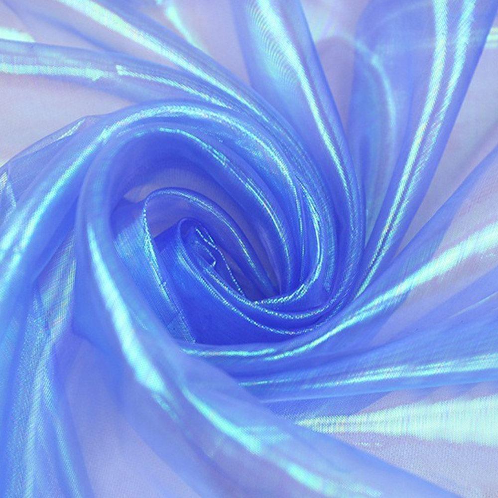 Thin Laser Tulle Shiny Organza Dresses Fabric Skirts Clothes Sewing Organza Fabrics  Designer