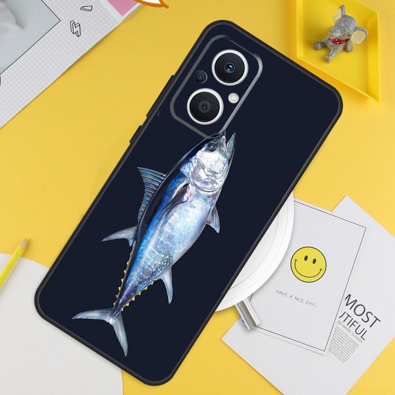 Чехол с тунцом Bluefin для OPPO Reno 7 8 8T 2Z 4Z 5Z 6 Lite 10 Pro OPPO Find X5 X6 Pro X2 Lite X3 Neo