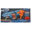 Ручной бластер Nerf Elite 2.0 Shockwave RD-15 поставляется с 30 официальными дротиками, оснащен 15-зарядным вращающимся барабаном для дротиков + тактическим рельсовым помповым механизмом Slam