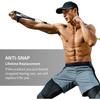 Anti-Break Resistance Bands Set,Exercise Bands for Men Women with 5 Fitness Tubes,2 Foam Handles,2 Ankle Strap,Door Anchor for Strength Workouts,Yoga
