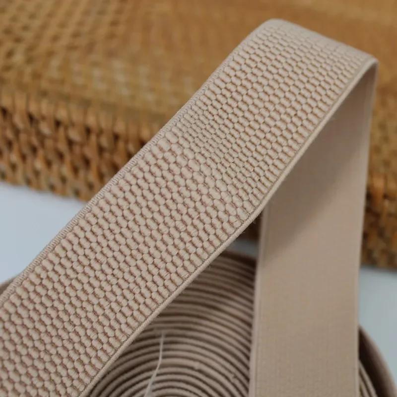 5M 30mm Polyester Elastic Bands Underwear Pants Bra Soft Stretch Rubber Band Belt Waistband Ribbon Sewing Materials Accessories