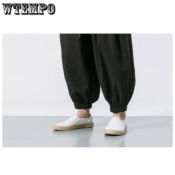M-5XL Мужские летние брюки Harren's Baggy Wide-Legged Pants Модные удобные брюки