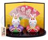 Yakusigama Bunny Doll Festival Celebration Interior Decor Nishiki-sai [2596] Charm, Ornament,