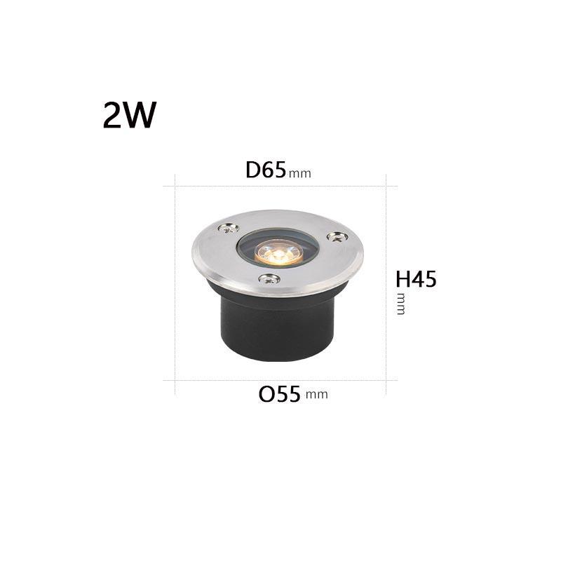 Spotlight 30 IP67 Waterproof Garden Decoration LED Underground Light 6W 10W 12W Outdoor Landscape Floor Light Square Floor Light
