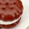 Реалистичное печенье-сэндвич с кремом, сжимающая игрушка, медленно поднимающаяся, TPR, фиджет для снятия стресса, милый гаджет-антистресс на тему еды