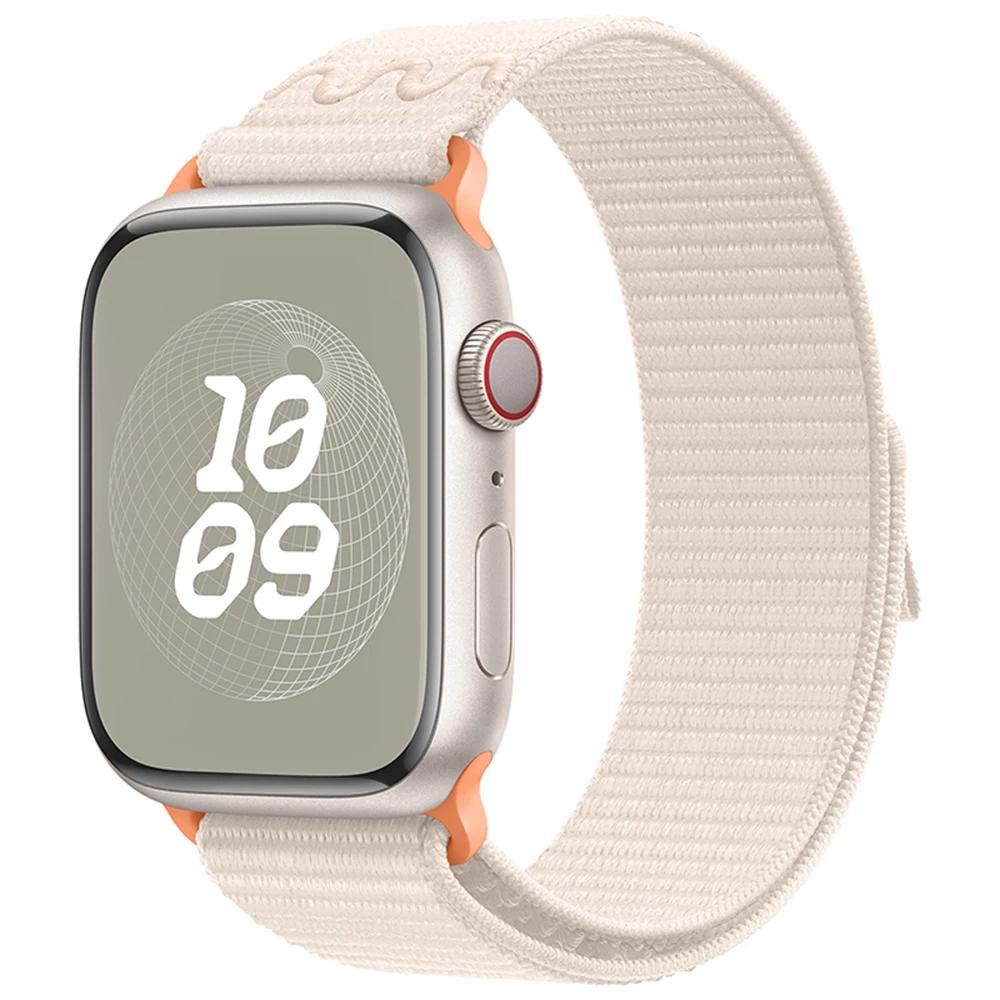 Нейлоновый ремешок для Apple Watch, ремешок 49 мм, 44 мм, 40 мм, 45 мм, 41 мм, 42 мм, 44, 45, 49 мм, браслет Correa iWatch Ultra series 7, 6, 5, 3 se 8, ремешок