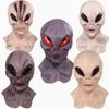 Big Eyes Horror Alien Mask Latex Face Cover Party Decoration Skull Latex Headgear Halloween